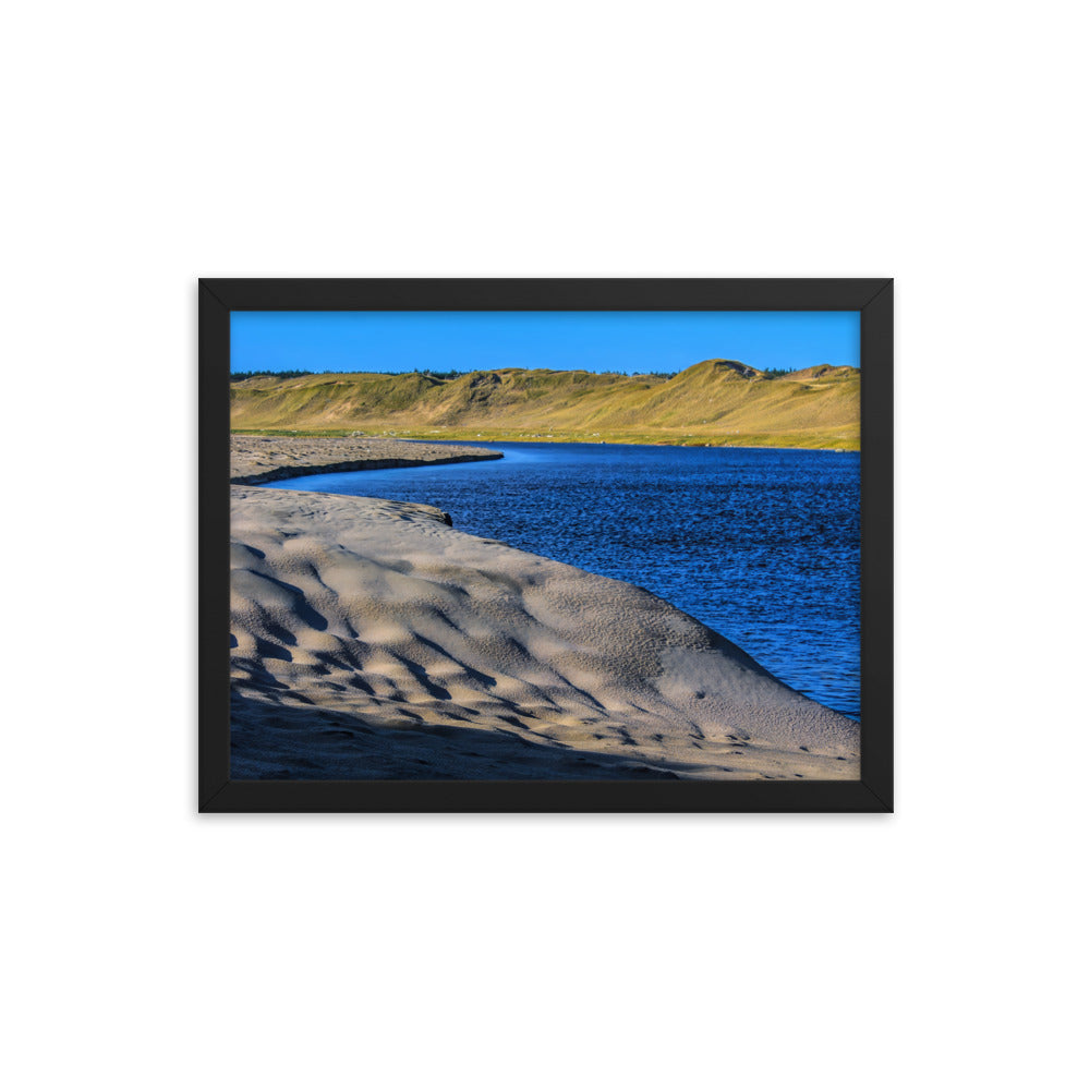 Sandy Waves  |  Framed Print