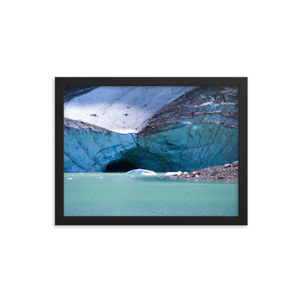 Glacier Cave  |  Framed Print