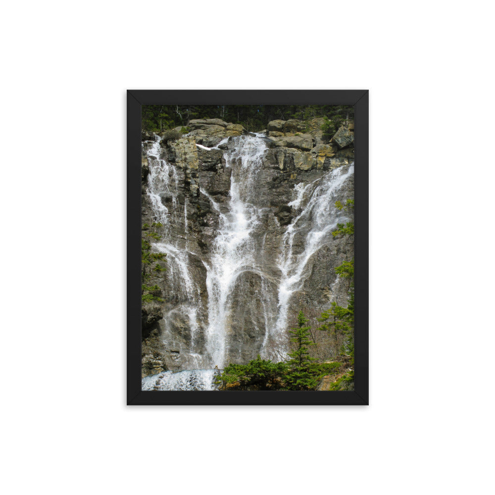 Water Falling  |  Framed Print