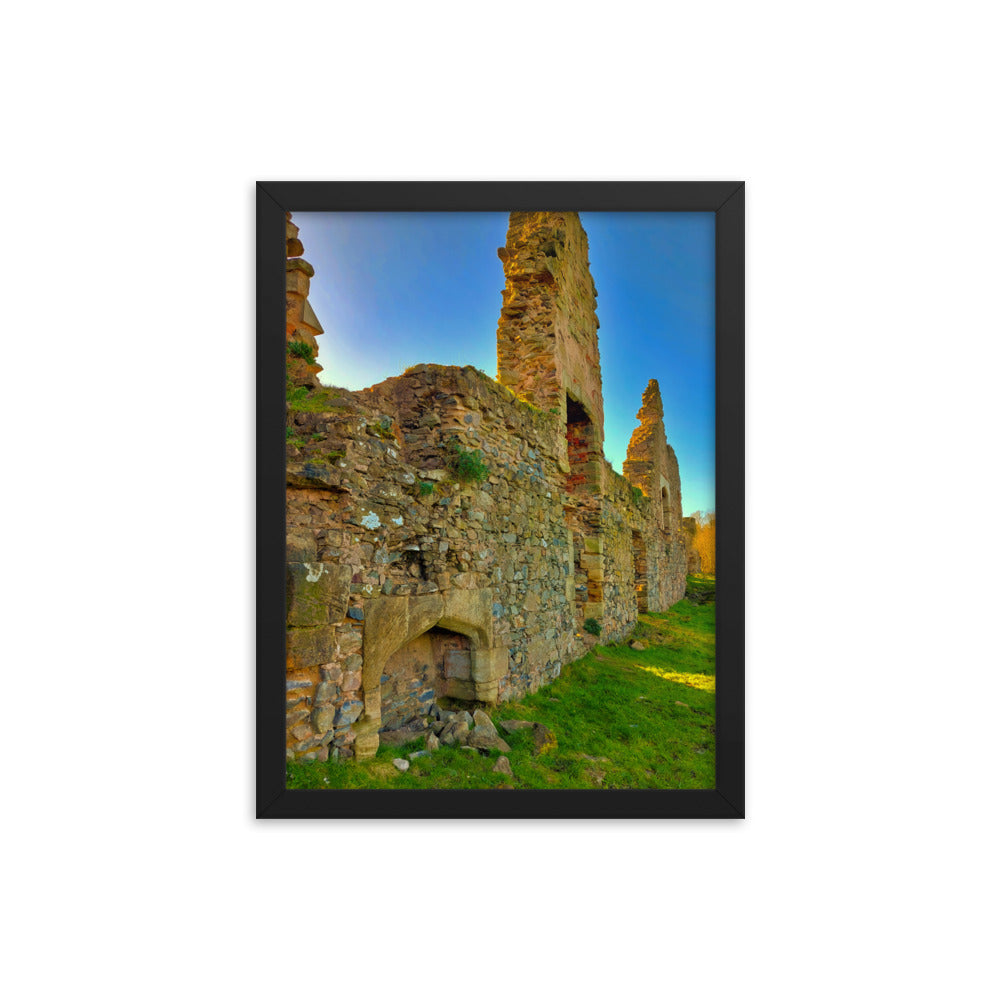 Ancient Priory Walls  |  Framed Print