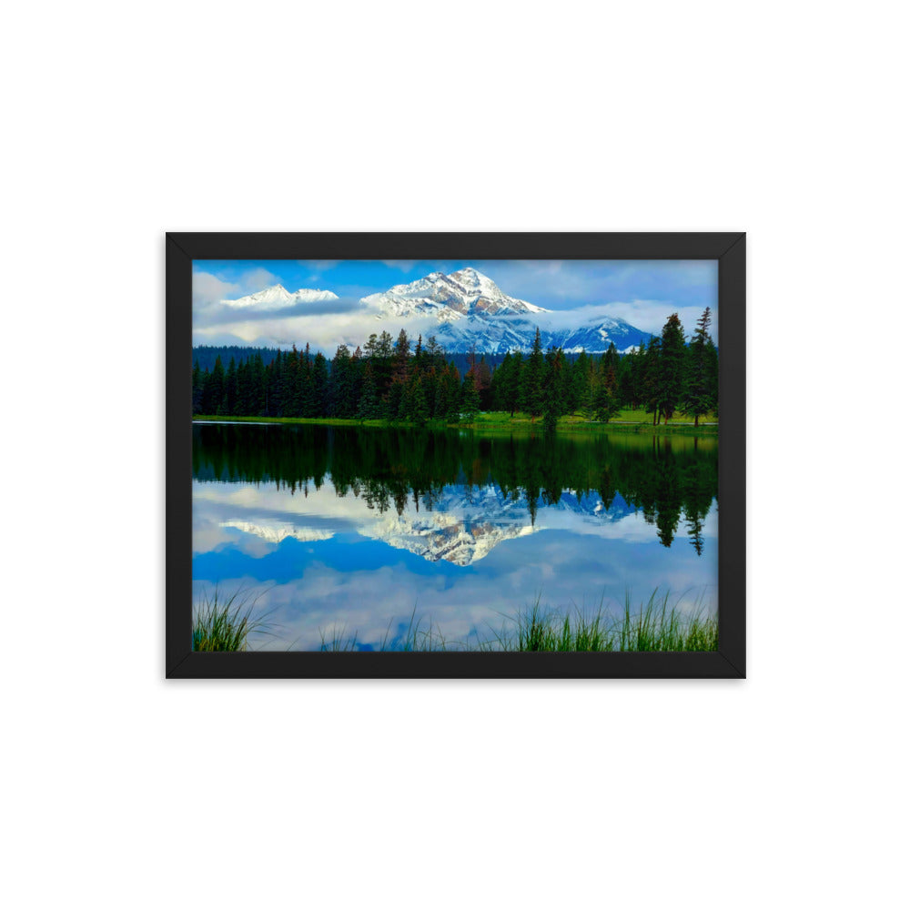 Mirror In The Lake  |  Framed Print