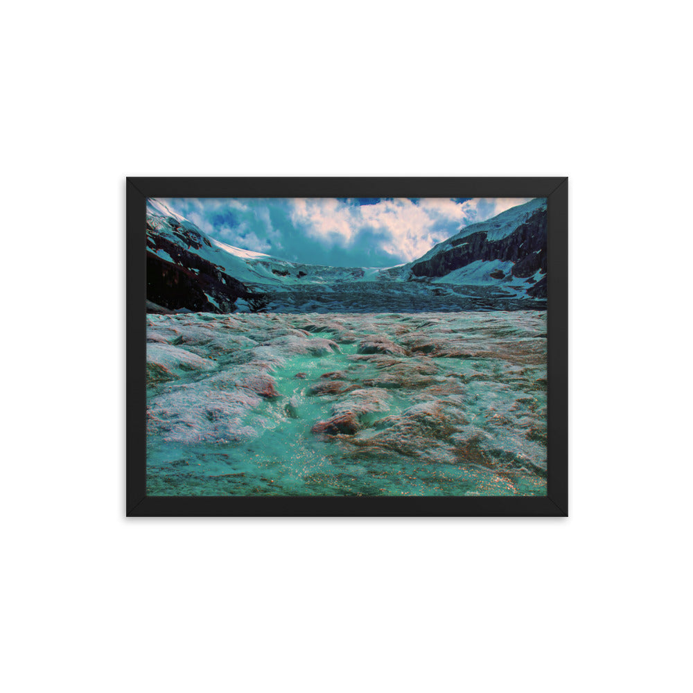 Running Aqua  |  Framed Print