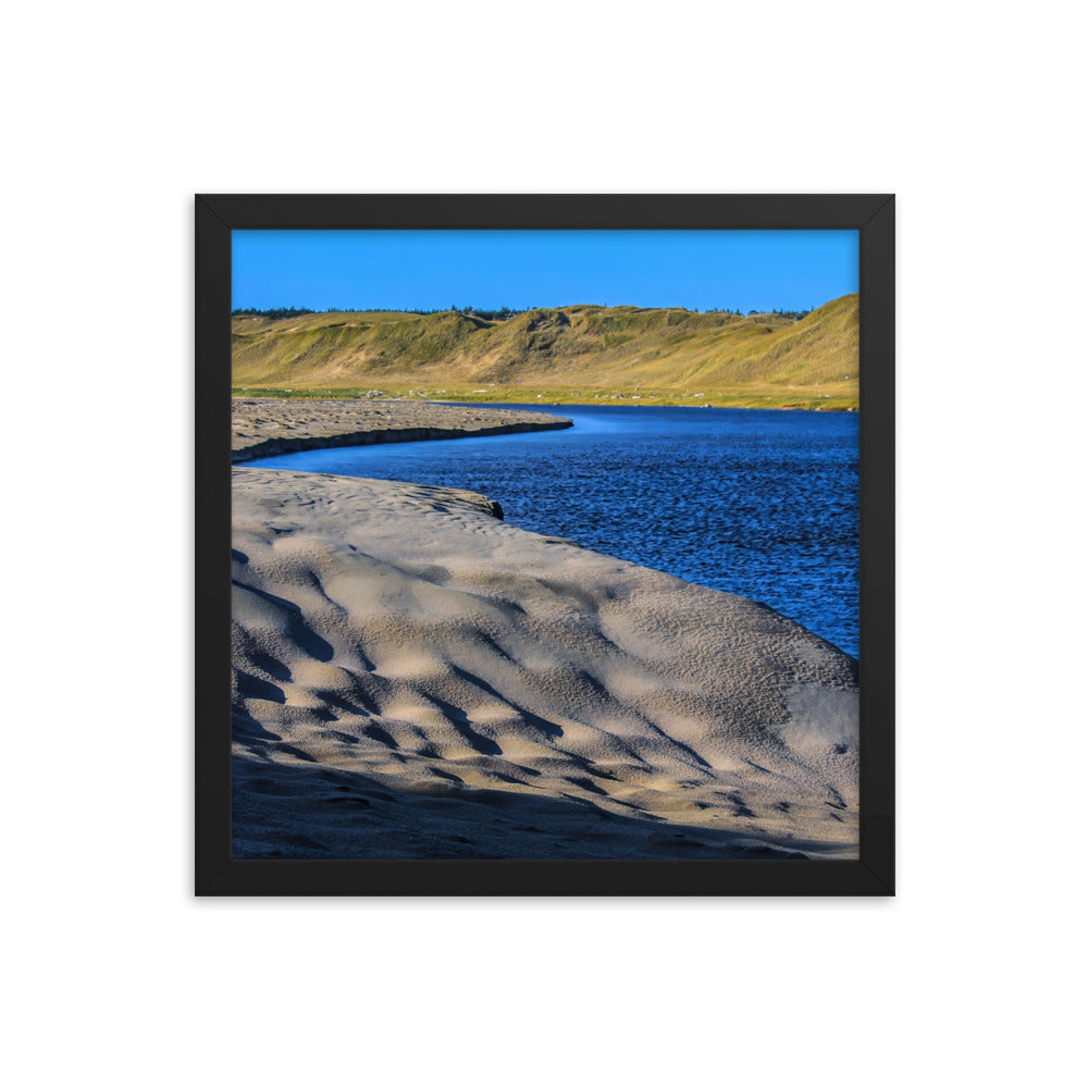 Sandy Waves  |  Framed Print