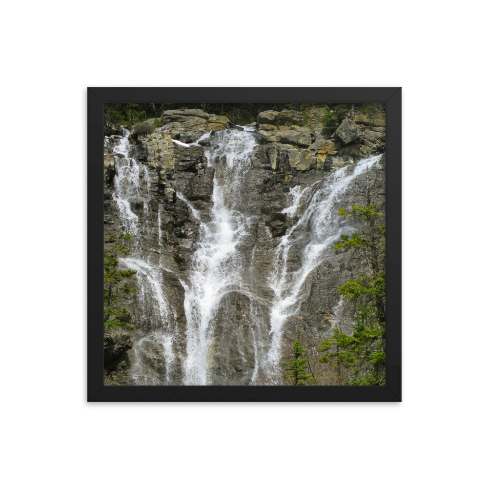 Water Falling  |  Framed Print