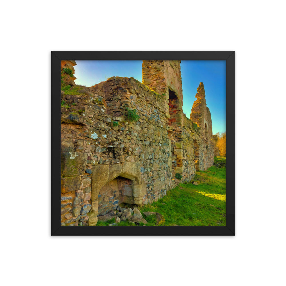 Ancient Priory Walls  |  Framed Print