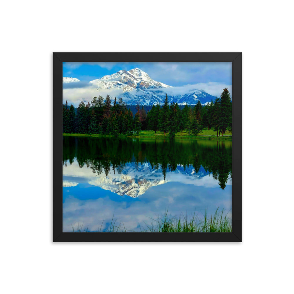 Mirror In The Lake  |  Framed Print