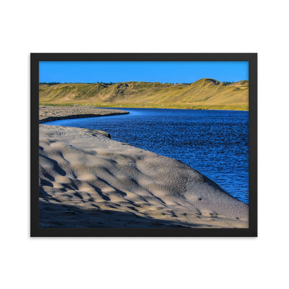 Sandy Waves  |  Framed Print