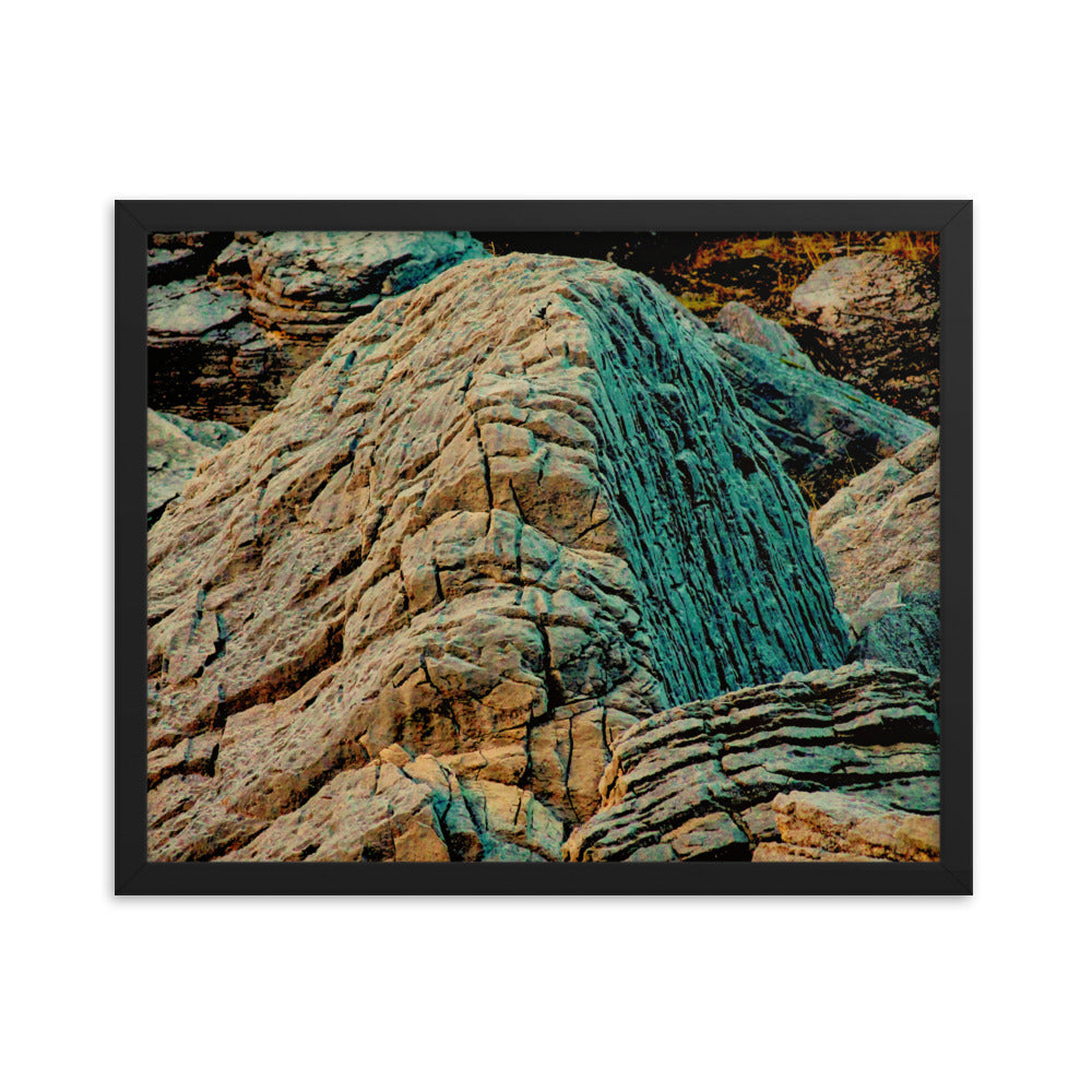 Stoney Layers  |  Framed Print