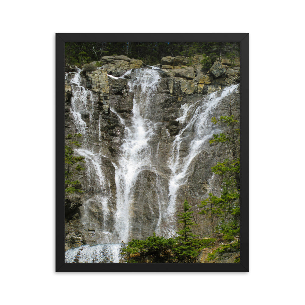 Water Falling  |  Framed Print