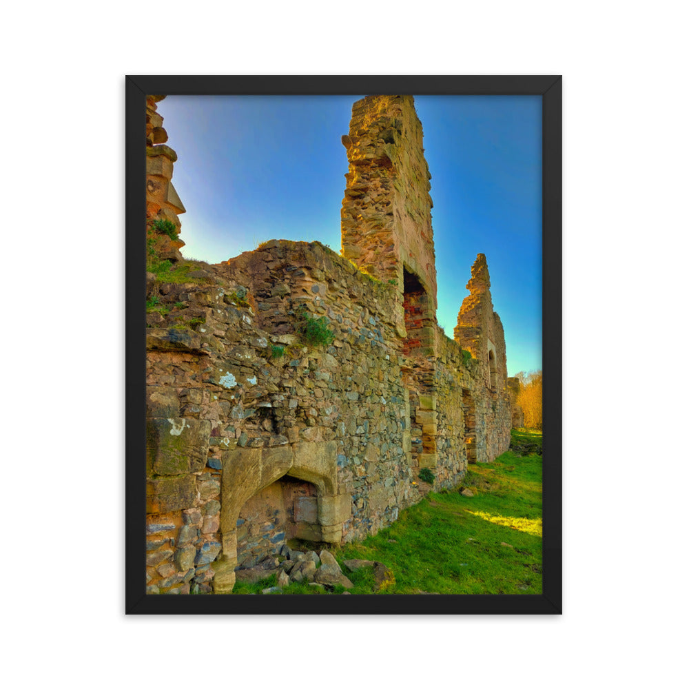 Ancient Priory Walls  |  Framed Print