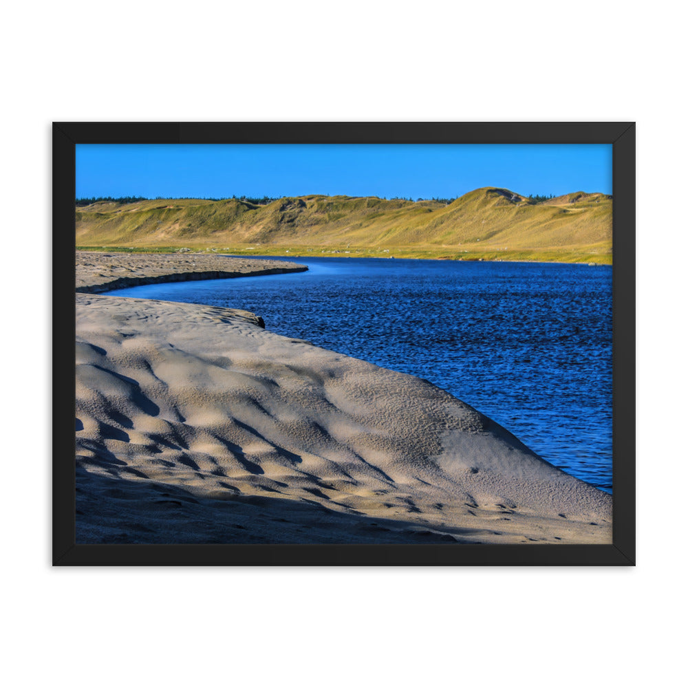 Sandy Waves  |  Framed Print