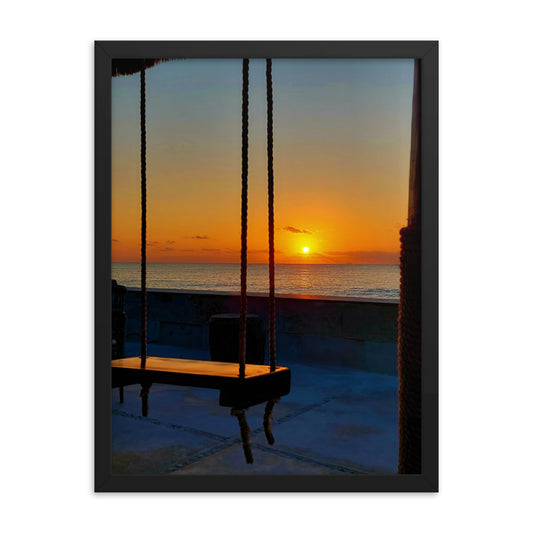 Swing In A New Day  |  Framed Print