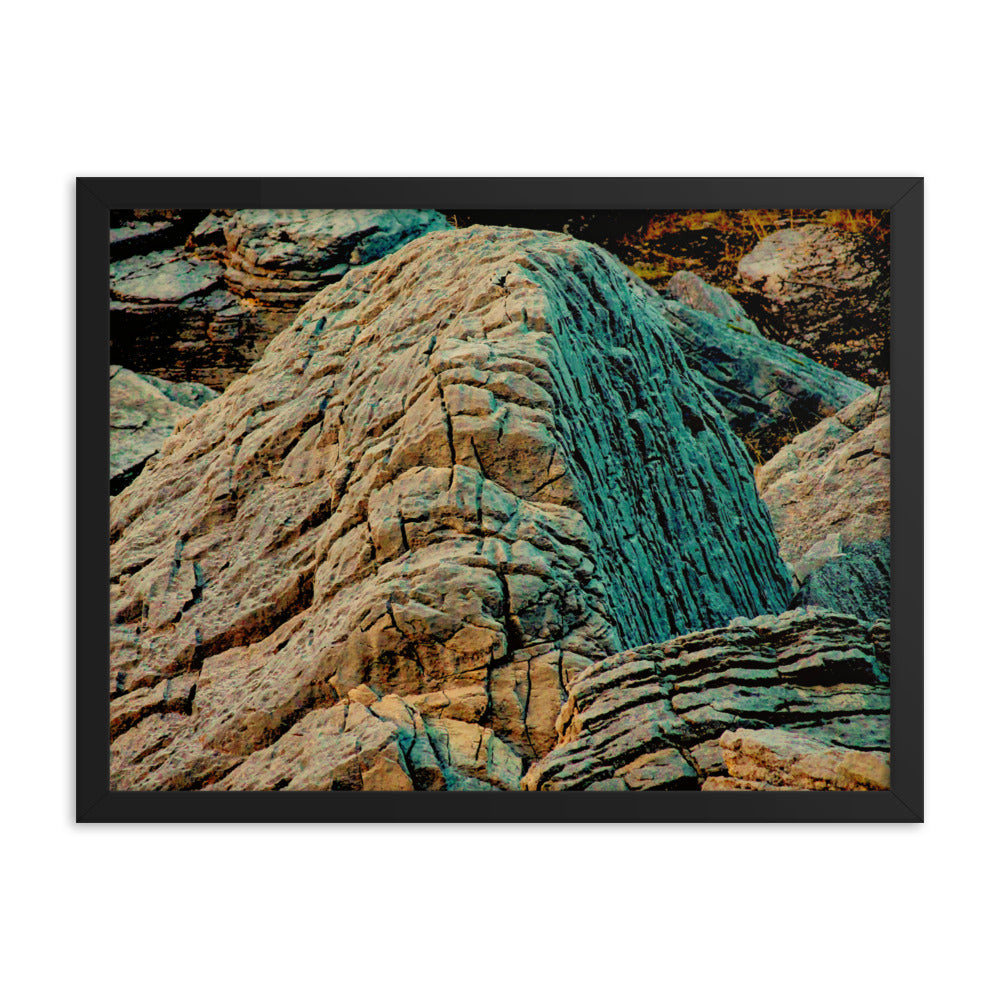 Stoney Layers  |  Framed Print