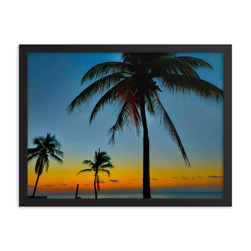 West Coast Vibes  |  Framed Print