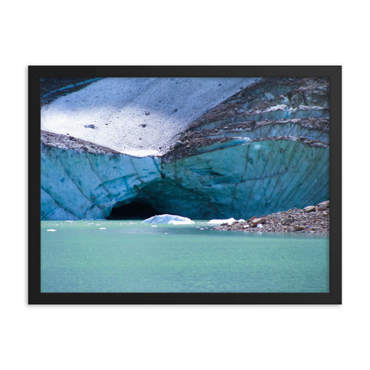 Glacier Cave  |  Framed Print