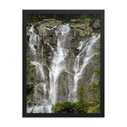 Water Falling  |  Framed Print