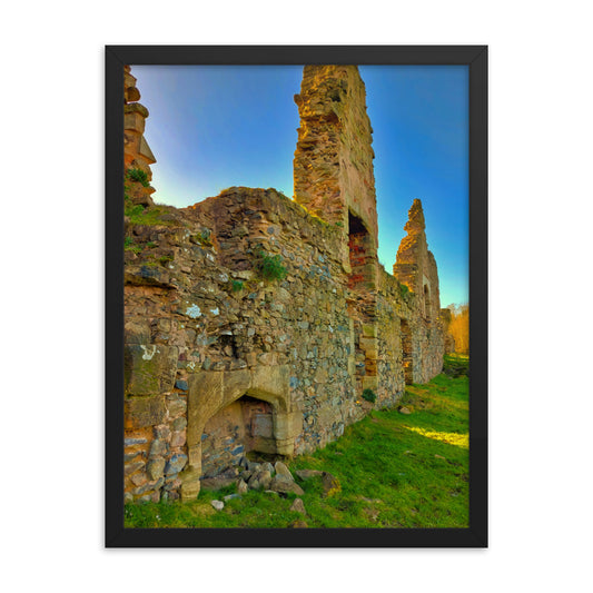 Ancient Priory Walls  |  Framed Print