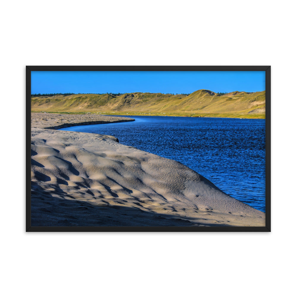 Sandy Waves  |  Framed Print