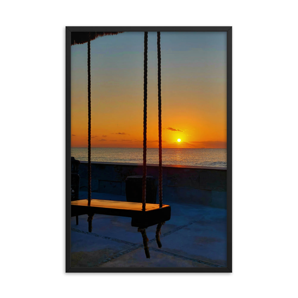 Swing In A New Day  |  Framed Print