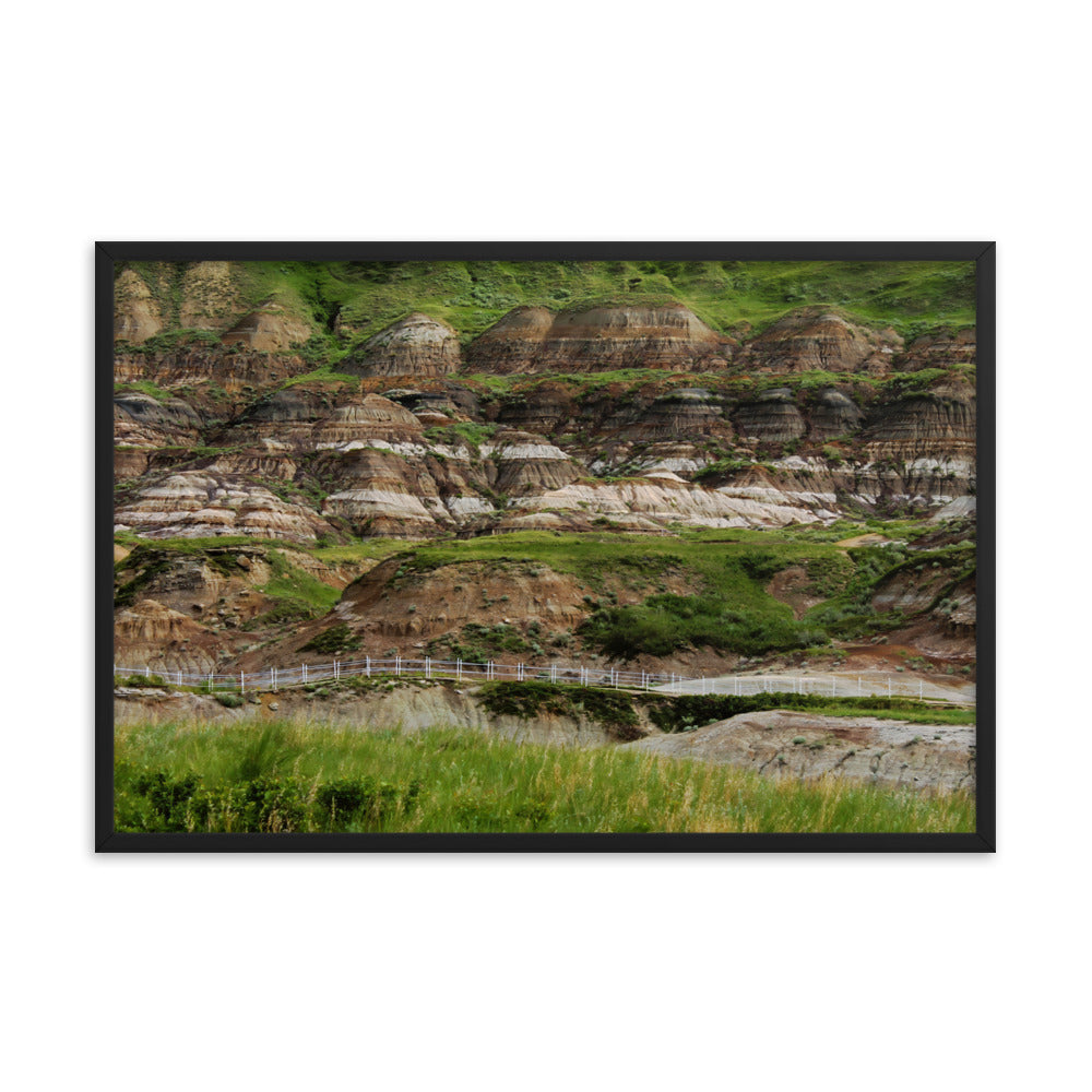 Green Canyon  |  Framed Print