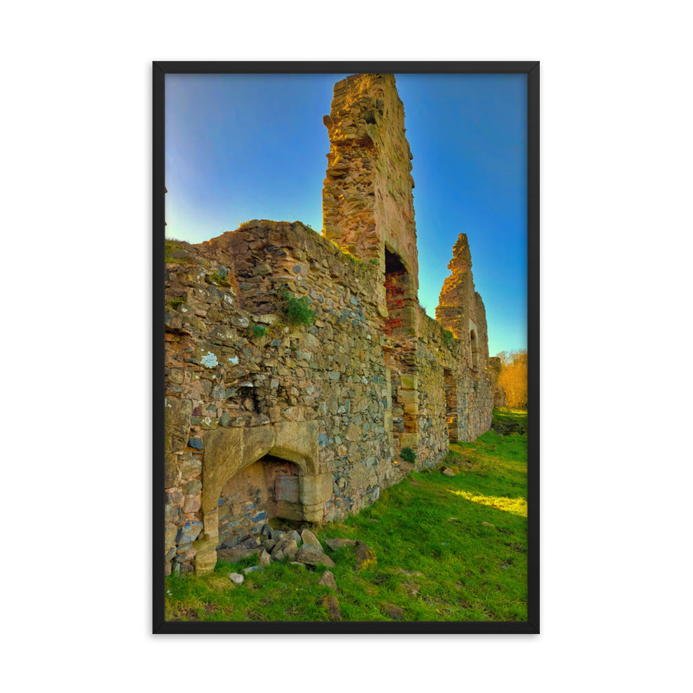 Ancient Priory Walls  |  Framed Print