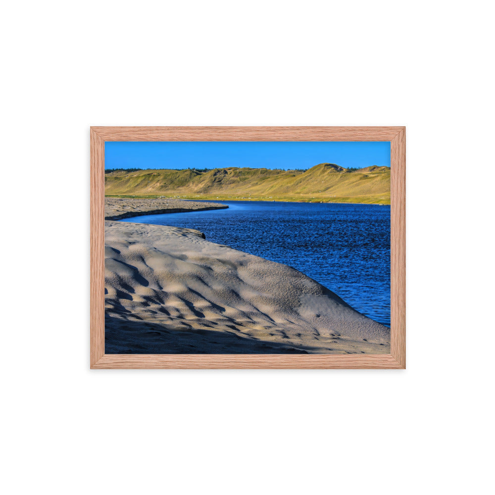 Sandy Waves  |  Framed Print