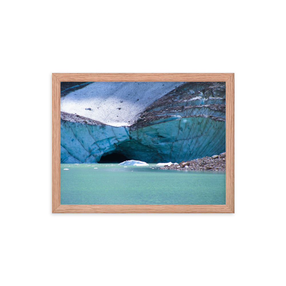 Glacier Cave  |  Framed Print