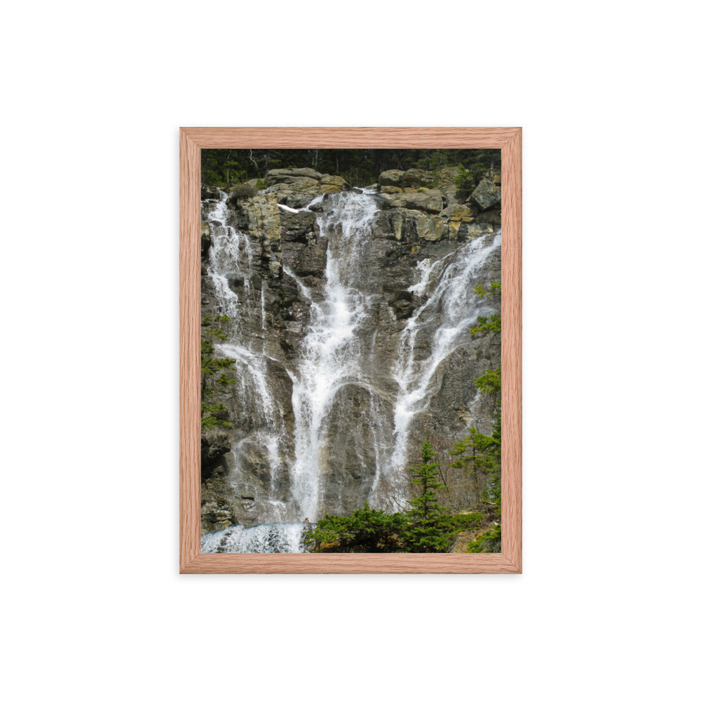 Water Falling  |  Framed Print