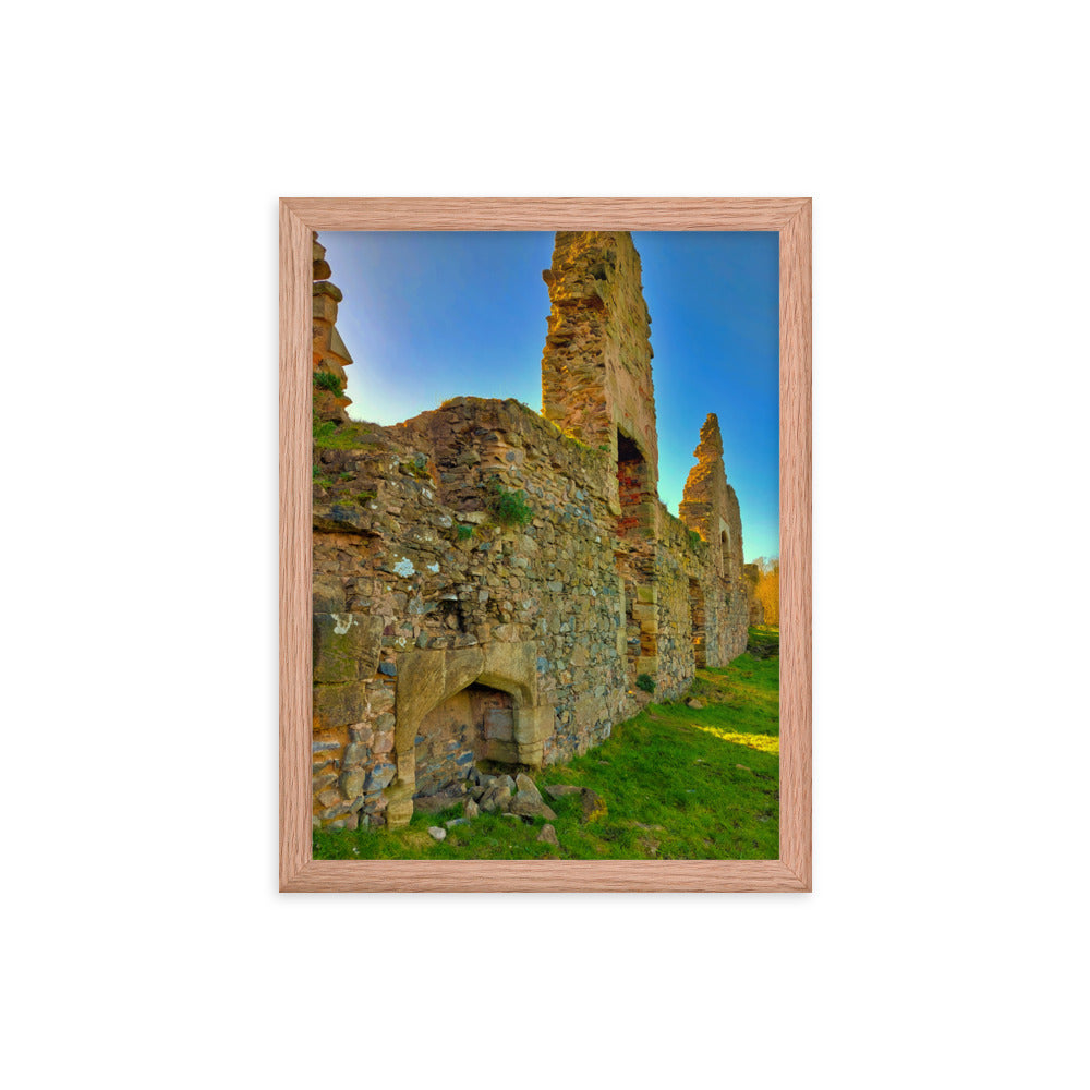 Ancient Priory Walls  |  Framed Print