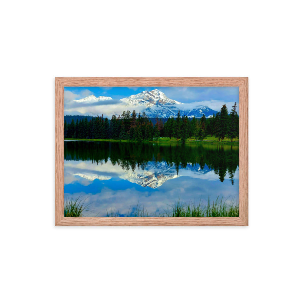 Mirror In The Lake  |  Framed Print