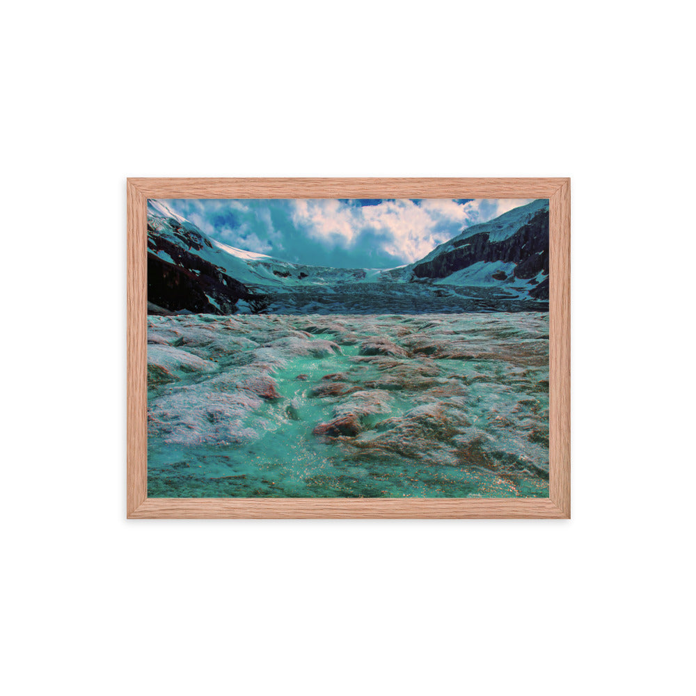 Running Aqua  |  Framed Print