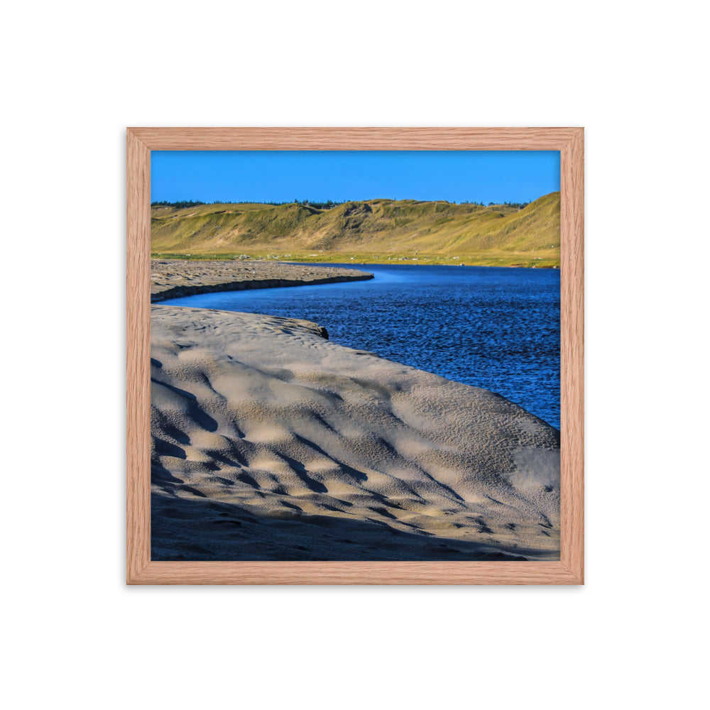 Sandy Waves  |  Framed Print