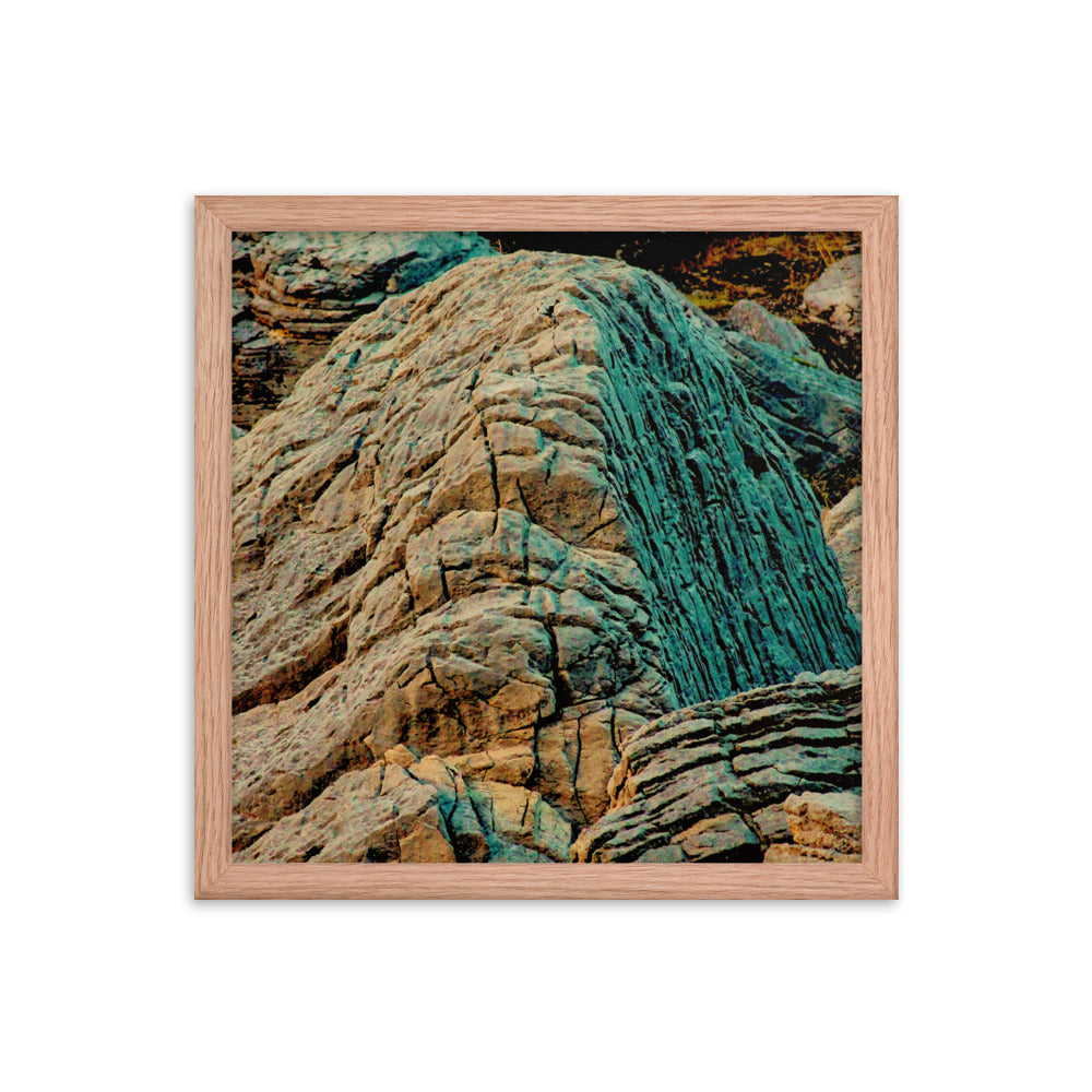 Stoney Layers  |  Framed Print