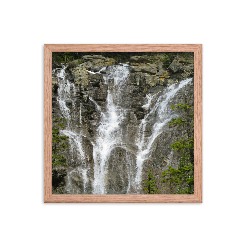 Water Falling  |  Framed Print