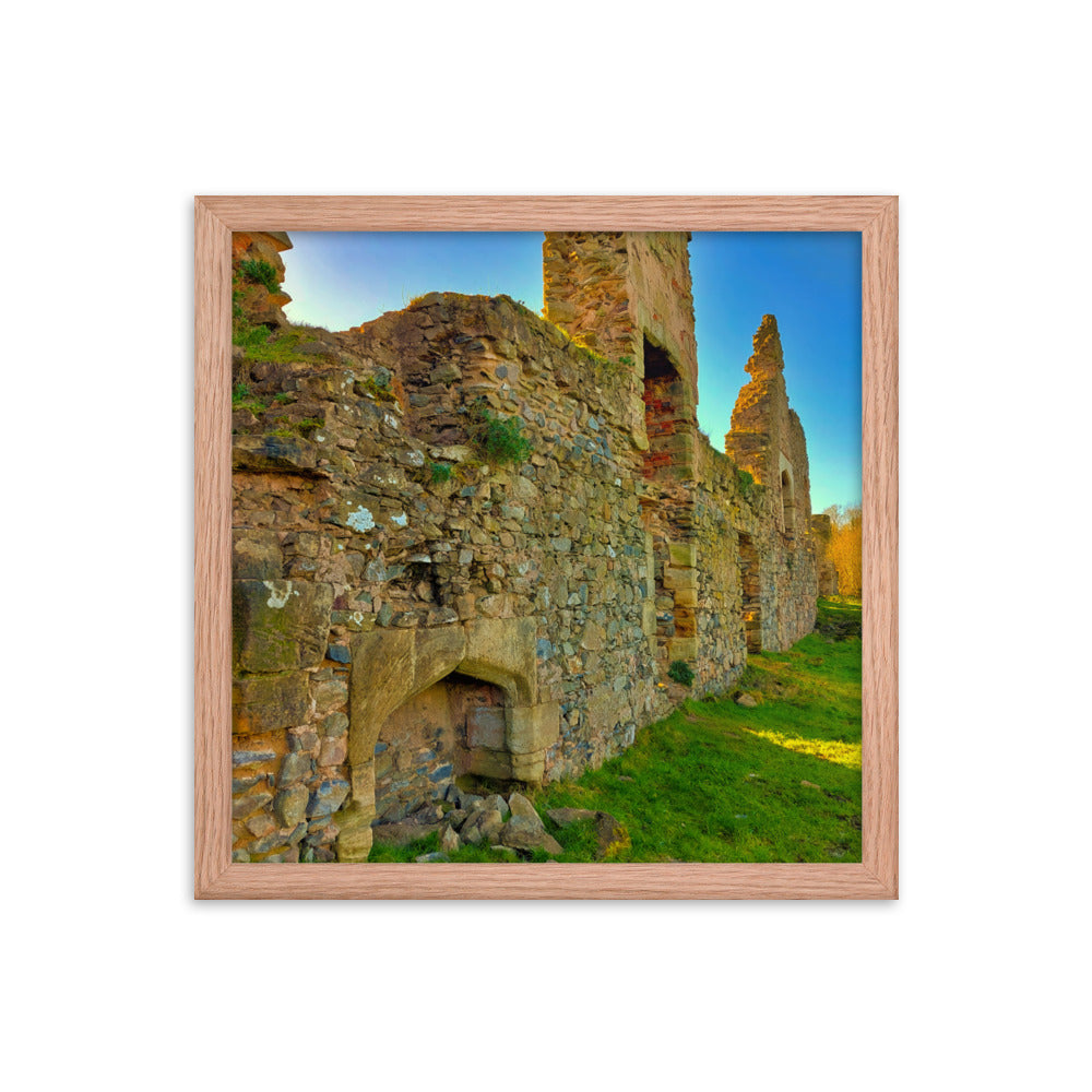 Ancient Priory Walls  |  Framed Print