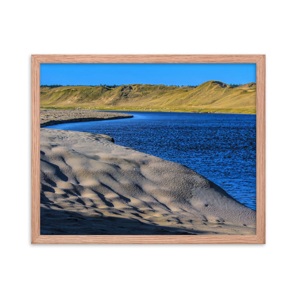 Sandy Waves  |  Framed Print