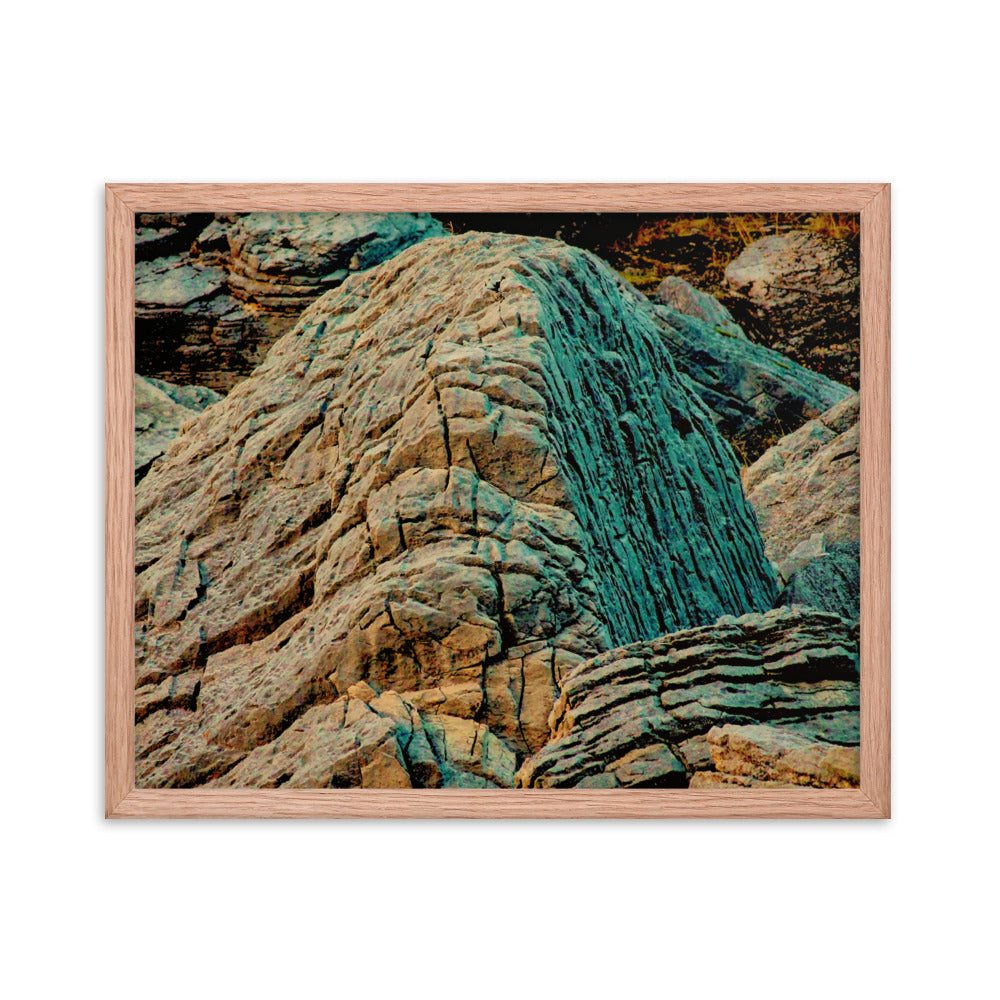 Stoney Layers  |  Framed Print