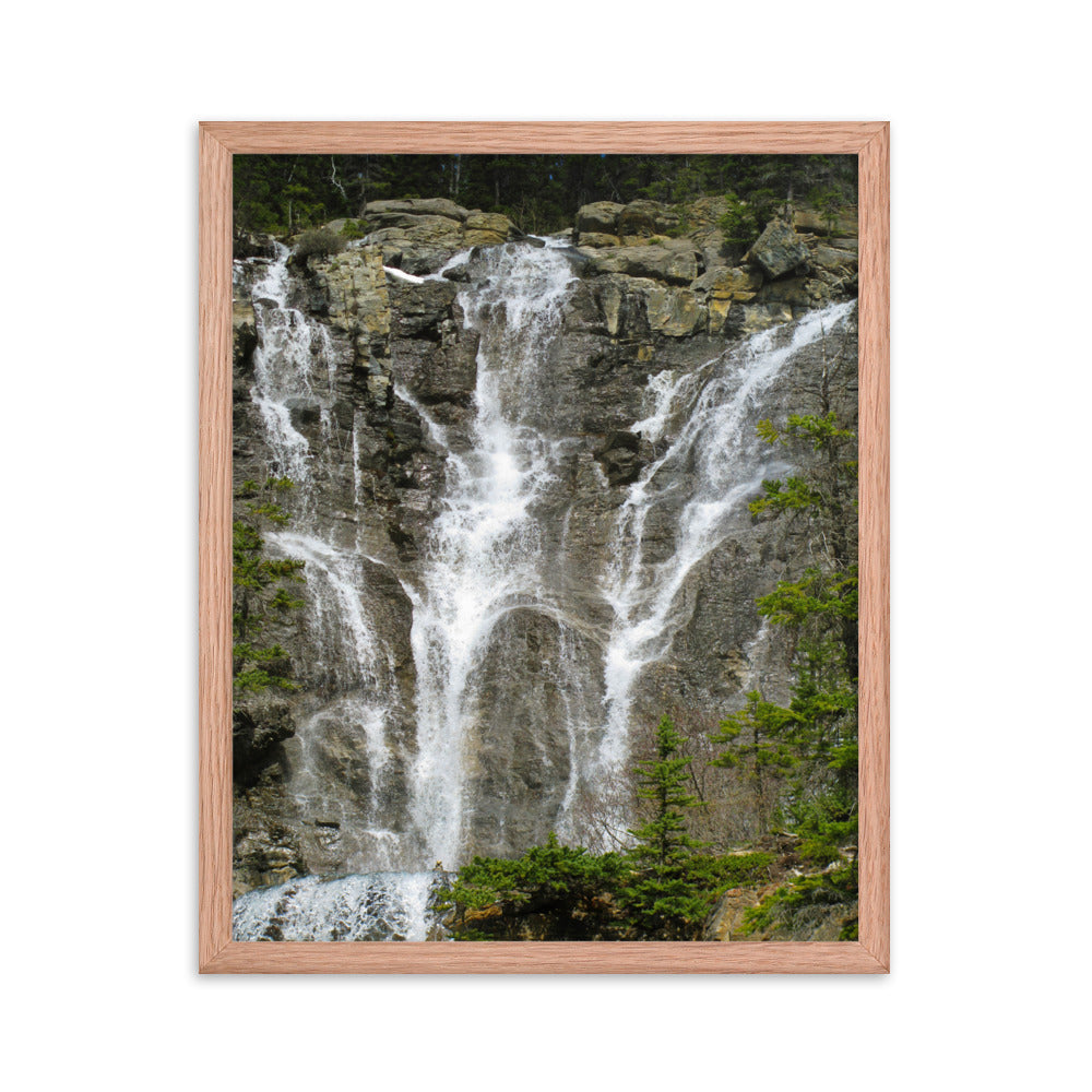 Water Falling  |  Framed Print