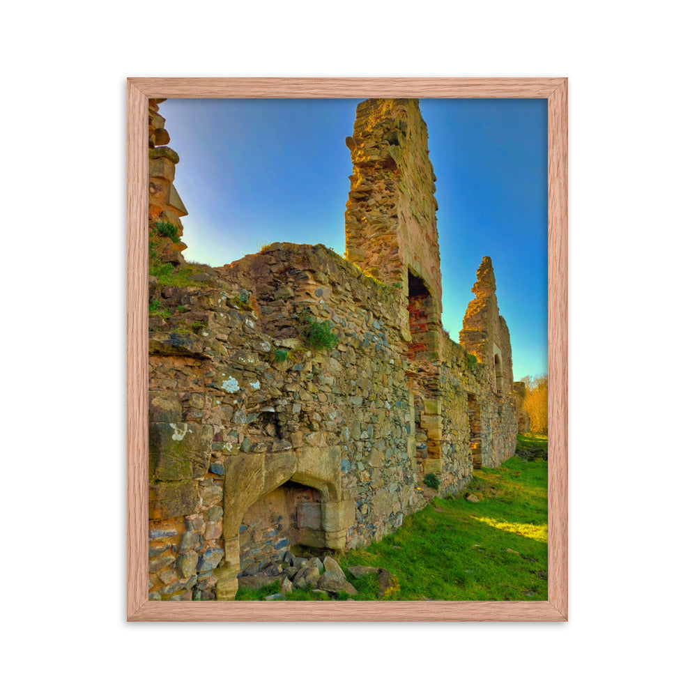 Ancient Priory Walls  |  Framed Print