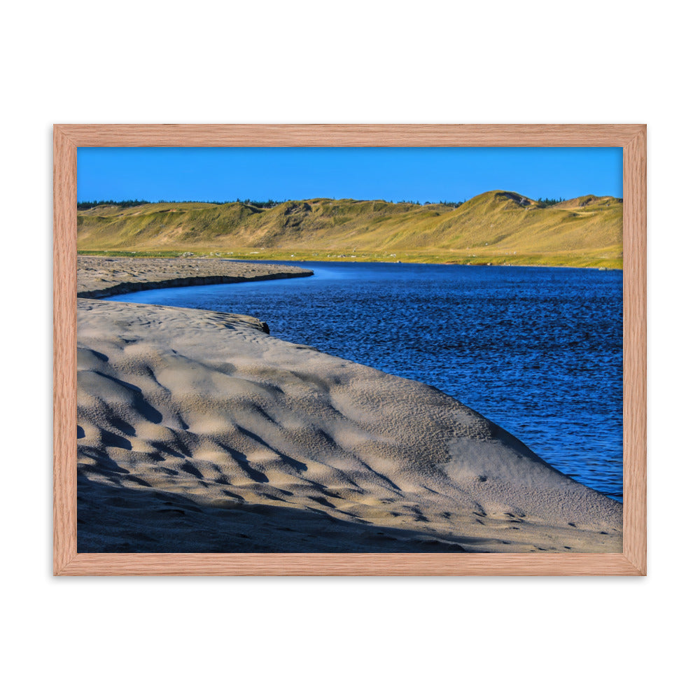 Sandy Waves  |  Framed Print