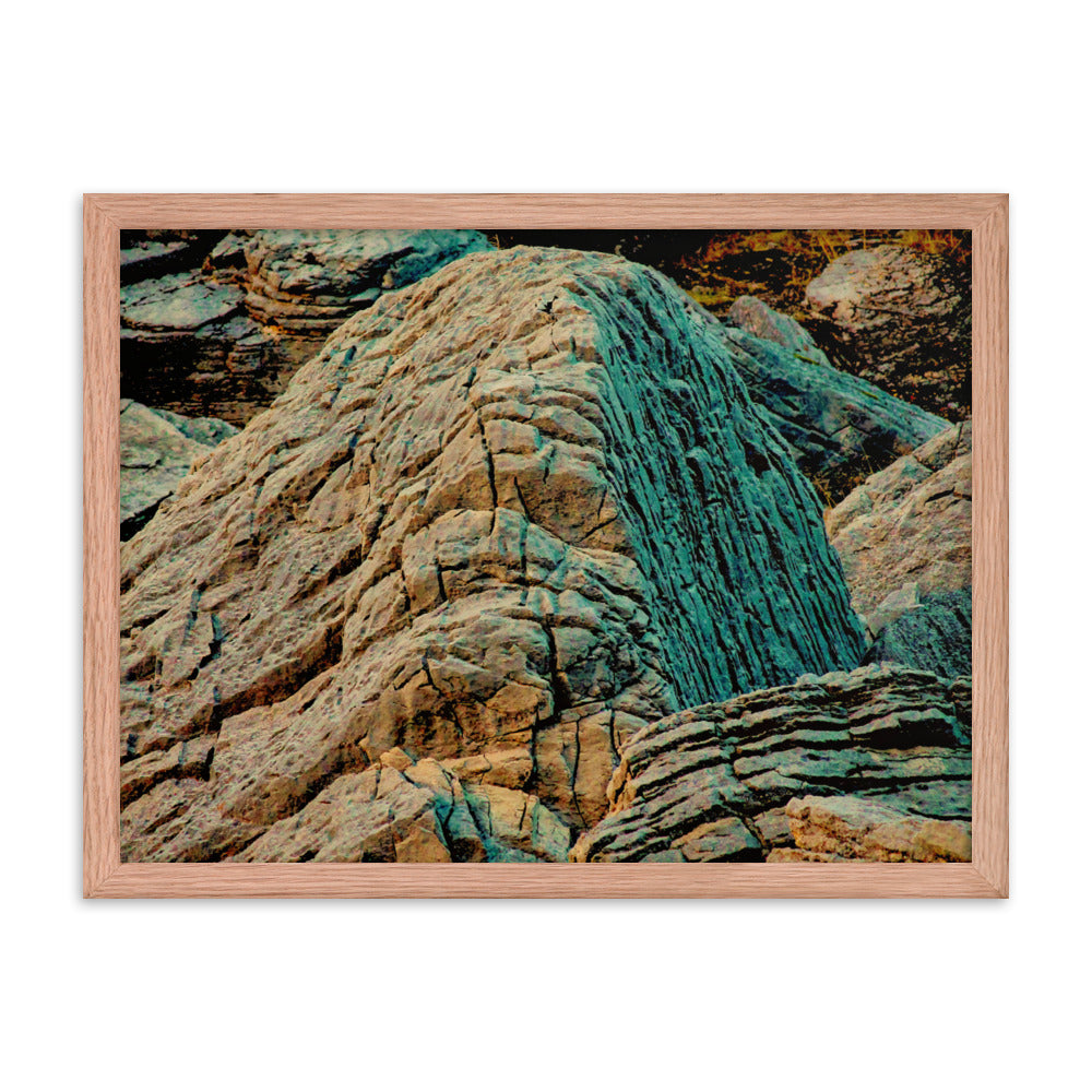 Stoney Layers  |  Framed Print