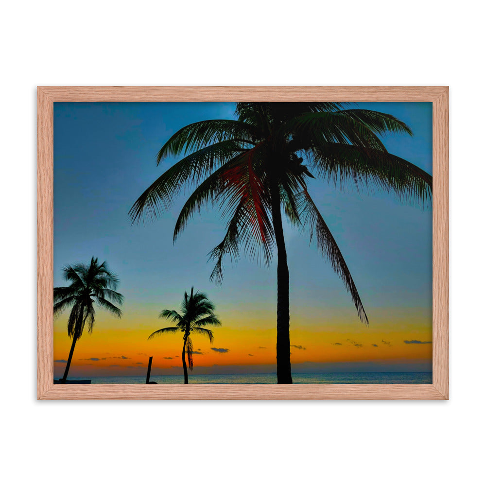 West Coast Vibes  |  Framed Print