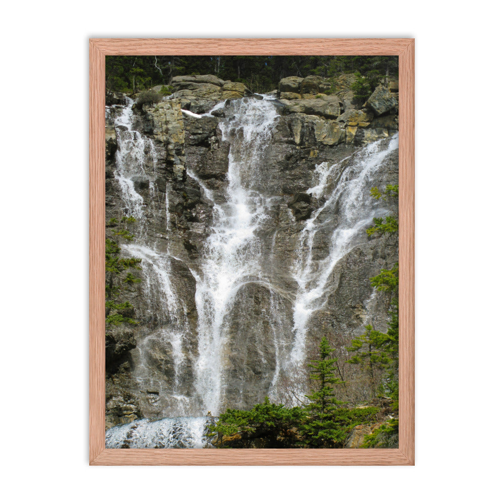 Water Falling  |  Framed Print