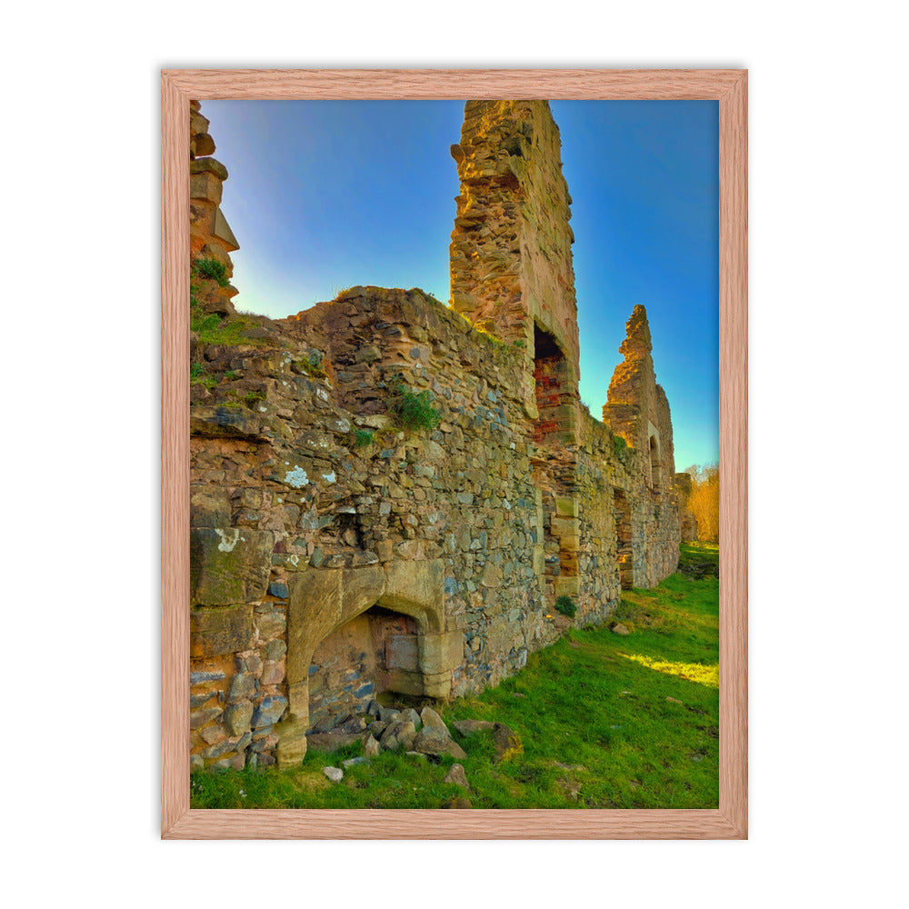 Ancient Priory Walls  |  Framed Print