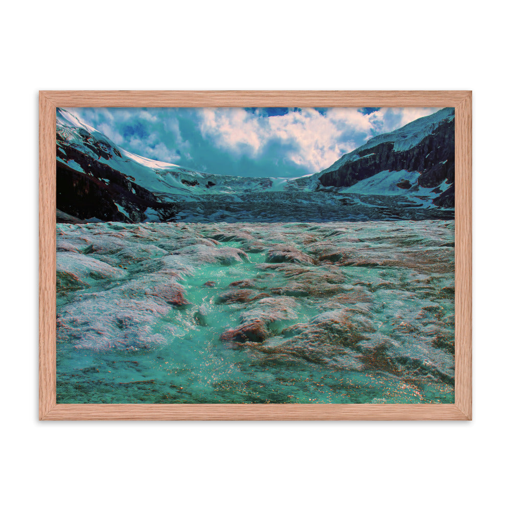 Running Aqua  |  Framed Print