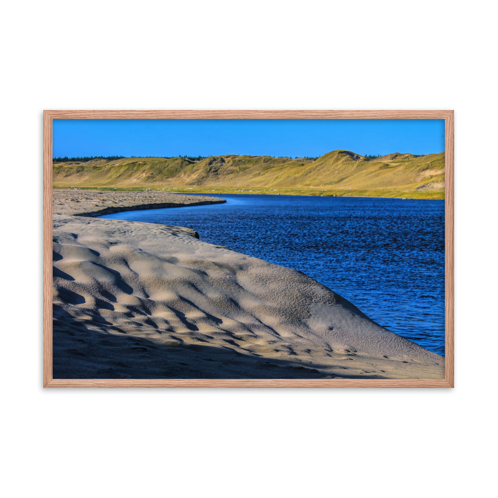 Sandy Waves  |  Framed Print