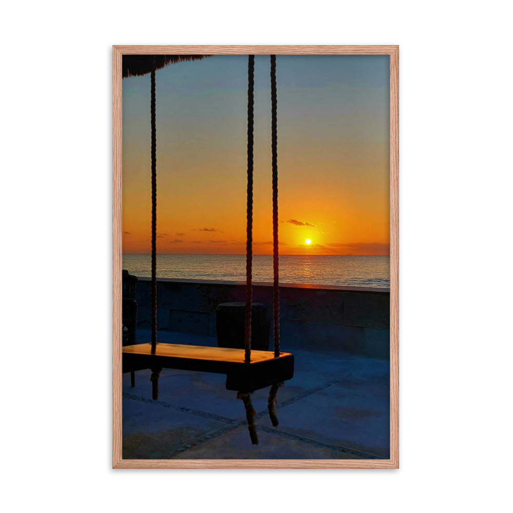 Swing In A New Day  |  Framed Print