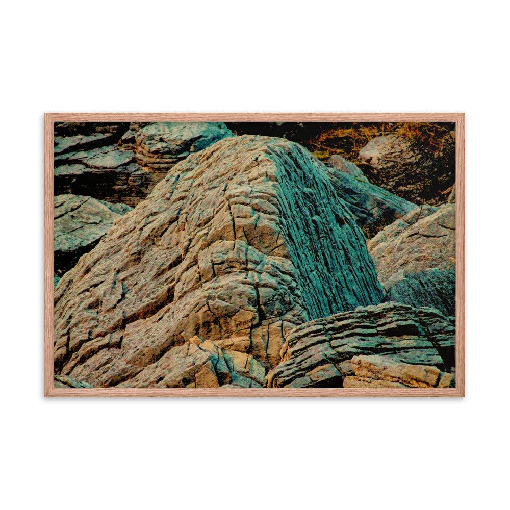 Stoney Layers  |  Framed Print