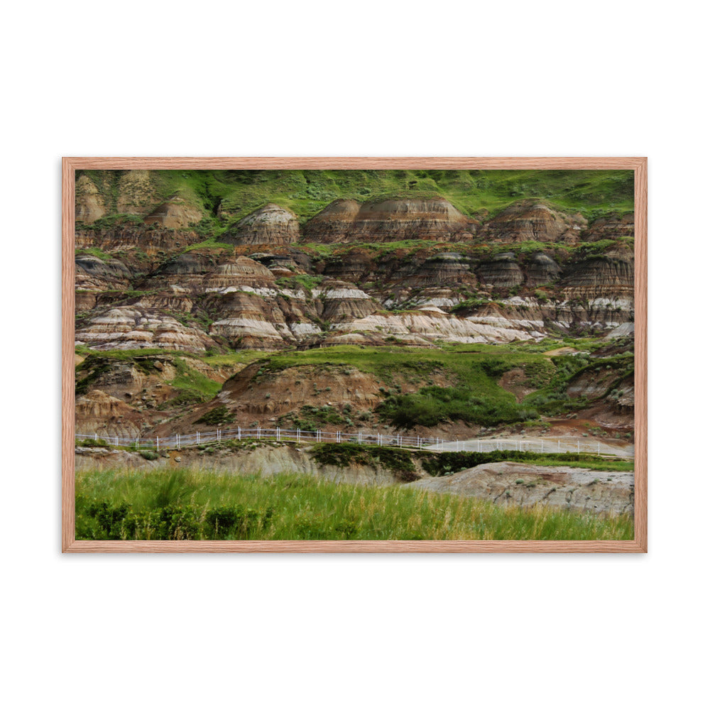 Green Canyon  |  Framed Print