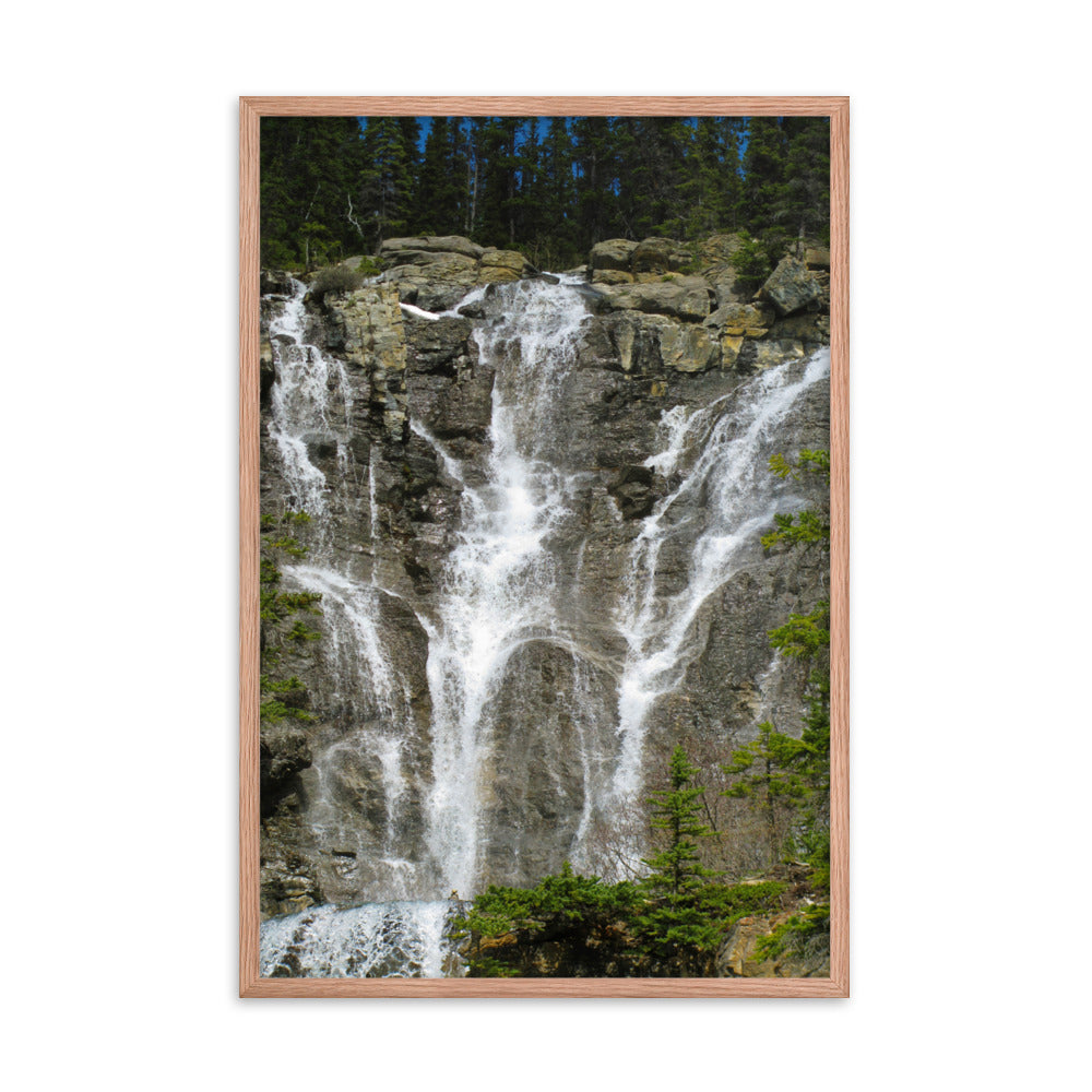 Water Falling  |  Framed Print